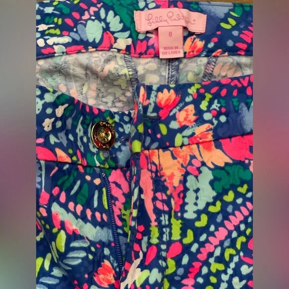 Lilly Pulitzer Women’s Size 8 Mid Rise Kelly Skinny Ankle Pants - Picture 3 of 15